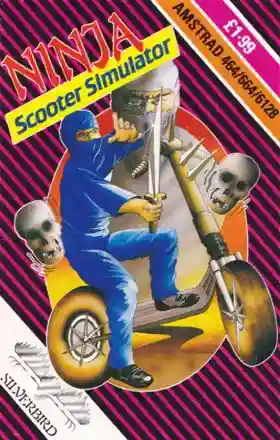 Ninja Scooter Simulator (UK) (1987)-Amstrad CPC